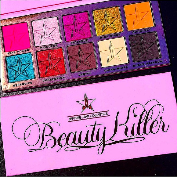 ‼️LAST ONE‼️🆕🩷JEFFREE STAR: BEAUTY KILLER Palette - Picture 3 of 10